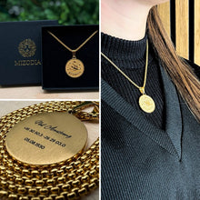 Charger l&#39;image dans la galerie, Chaîne de signe astrologique personnalisée - Coffret cadeau
